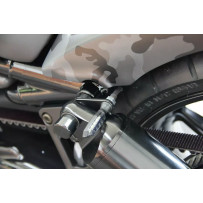 Turn Signal Holder — Black, rear, pair