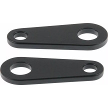 Turn Signal Holder — Black, rear, pair