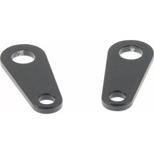 Turn Signal Holder — Black, rear, pair