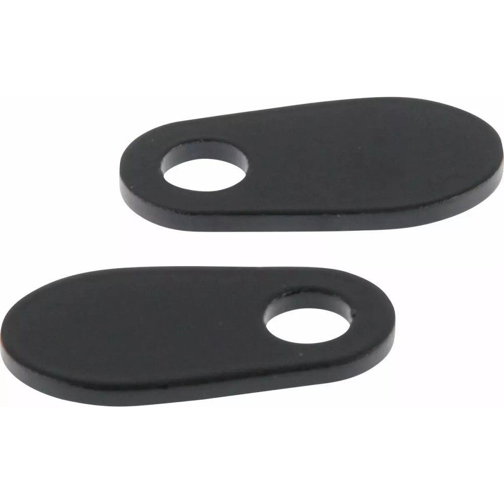 Soporte para intermitente — Montaje trasero, Negro brillante