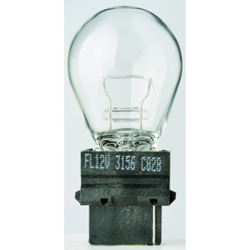 Filament Glass Wedge Bulbs — W2.5 x 16d (P27w, 3156), 12V 27W/7W