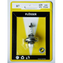 Halogen Headlight Bulbs — 12 V, 55 W, PX26d (H7), 10 Pack