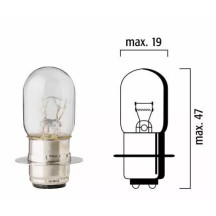 Filament Bulbs — P15d-25-1, 12V 25W, White