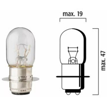Filament Bulbs — 12V 35W, P15d-25-1, 10 Pack