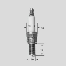 Champion Spark Plugs — Resistor type, projected center electrode, platinum tip