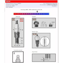 Champion Spark Plugs — Resistor type, projected center electrode, platinum tip