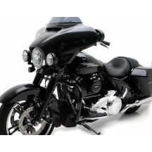 SoundBomb V-Twin Dual-Tone Air Horn with Cover — Black