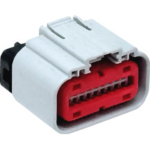Engine Control Unit Connector — 18-position, female, gray