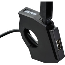 USB Charging Port — 12 V, USB-A, Black