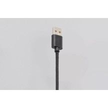 USB A Charging Cable — Black, Universal