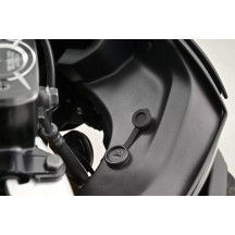 USB Charging Port — 12V, Black