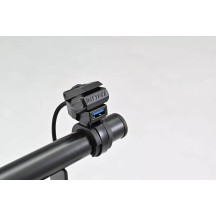 Quick Charge Port USB Type-A — 12V input, QC3.0 (30W), fits 22.2 mm and 25.4 mm handlebars, Black