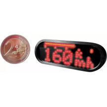 Motoscope Mini — negro anodizado, aluminio mecanizado