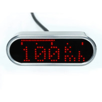 Motoscope Mini — Polished silver, billet aluminum