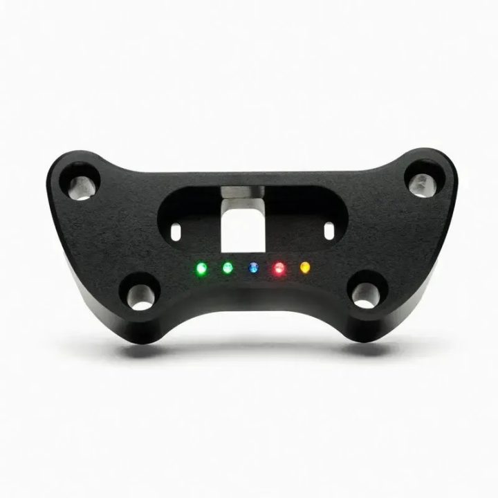 Abrazadera de manillar — 25,4 mm (1"), compatible con modelos H-D, negro o pulido
