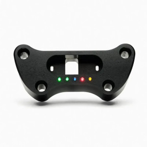 Handlebar Clamp — 25.4 mm (1"), fits H-D models, black or polished