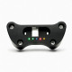 Abrazadera de manillar — 25,4 mm (1"), compatible con modelos H-D, negro o pulido