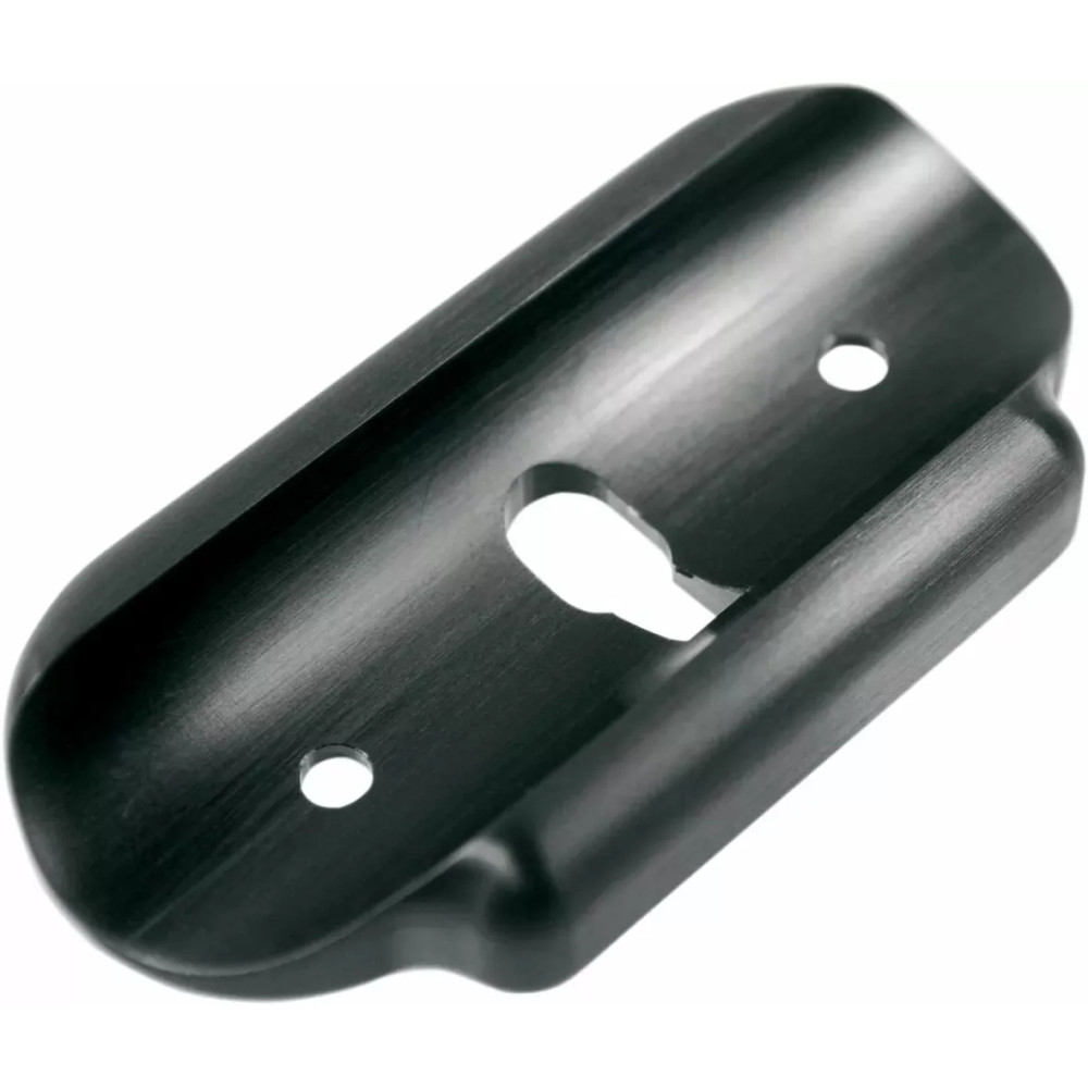 Soporte atornillado para manillar Motoscope Mini — montaje frontal, negro