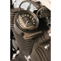 Speedometer Bracket on the Side — black, steel