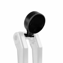 Gauge Mount — Fits HeinzBikes handlebar risers, black or silver