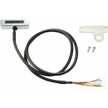 Micro Indicator Light — Front mount, Chrome