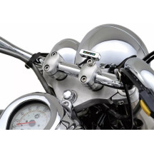 Micro Indicator Light — Front mount, Chrome