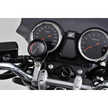 VELONA48 Analog Voltmeter — 8.0–16.0V, stainless steel housing