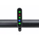 Micro Luz Indicadora — manillar 22,20 mm, Negro