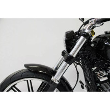 Fork Triple Clamp Screws — Front, Black