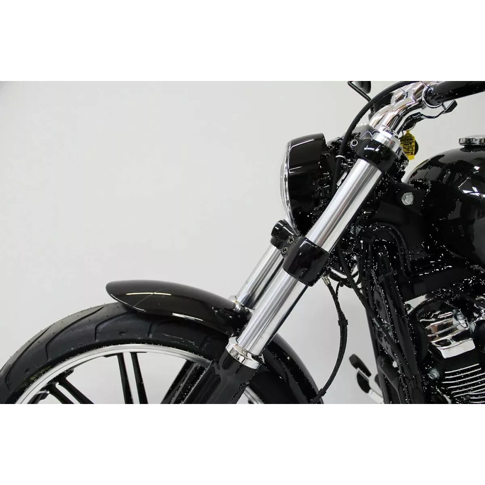 Fork Triple Clamp Screws — Front, Black