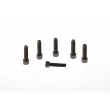 Fork Triple Clamp Screws — Front, Black