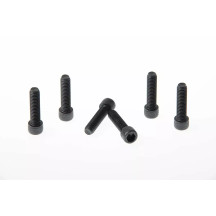 Fork Triple Clamp Screws — Black, for Harley-Davidson Sportster, Kit