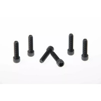 Fork Triple Clamp Screws — Black, for Harley-Davidson Sportster, Kit
