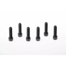 Fork Triple Clamp Screws — Black, for Harley-Davidson Sportster, Kit