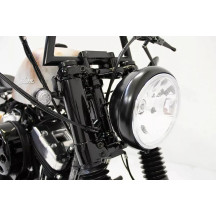 Fork Triple Clamp Screws — Black, for Harley-Davidson Sportster, Kit