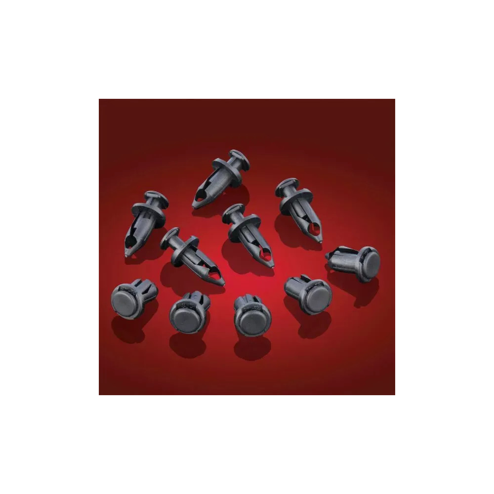 Show Caps — Rivet, Black, 10 Pack