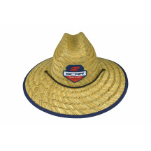 Scar Straw Hat — One Size, Cream