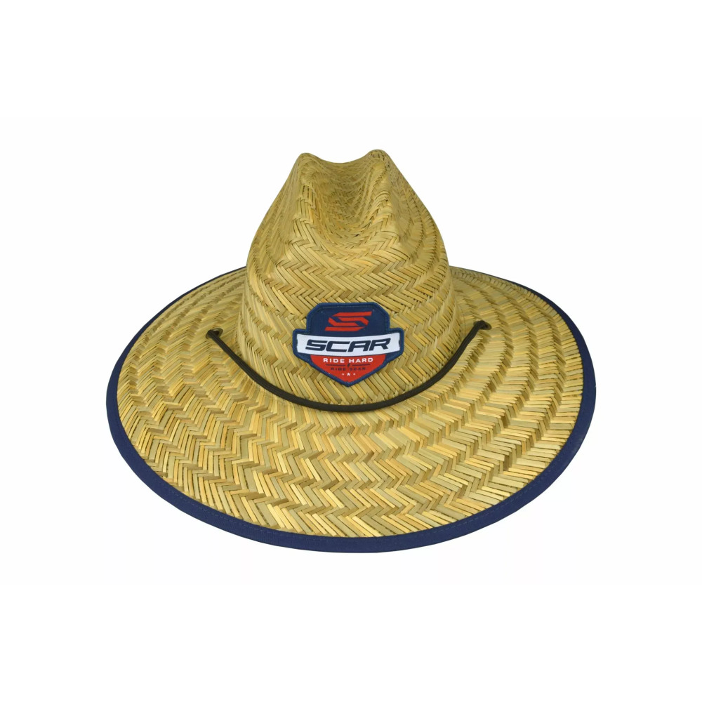 Scar Straw Hat — One Size, Cream