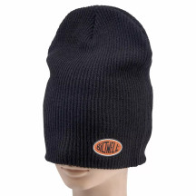 Gorro ovalado — Talla única, Negro
