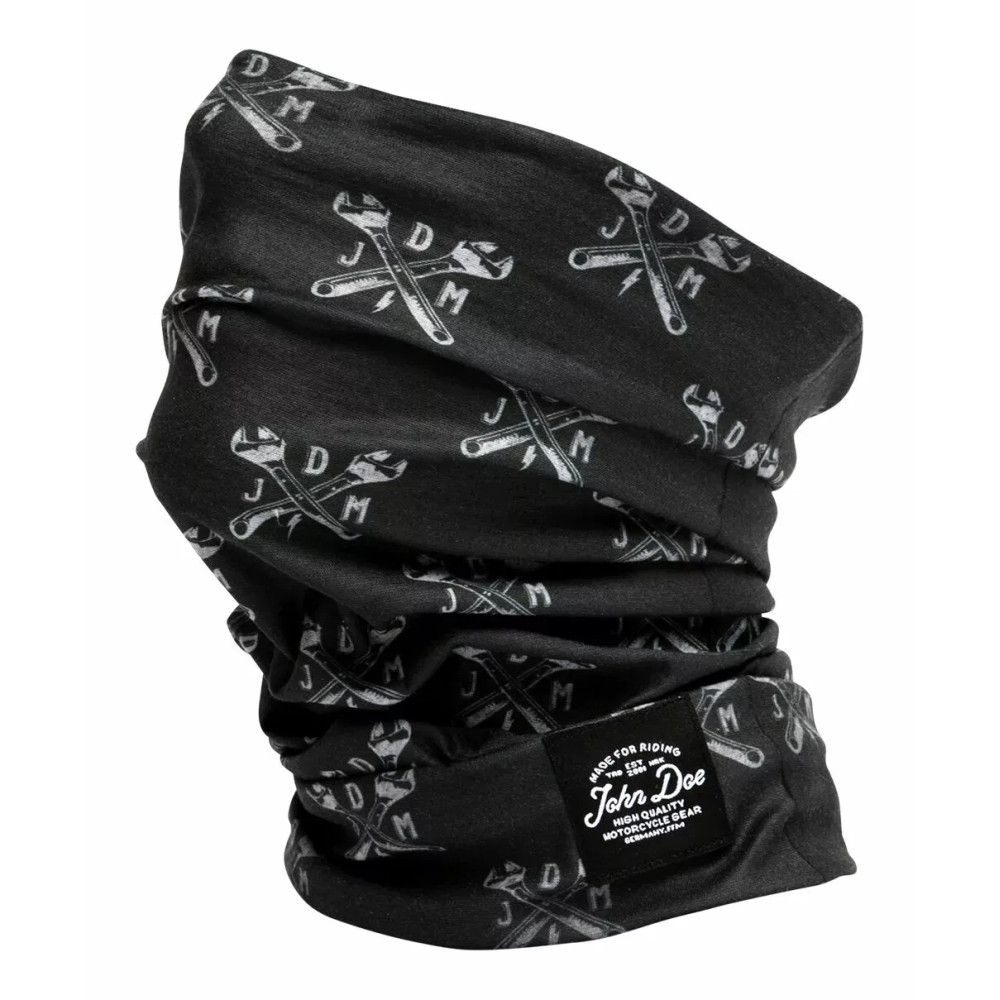 Classic JDM Neck Tube — One Size, Black/White