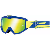 3201FL Atzaki MX Goggles — One Size, Blue