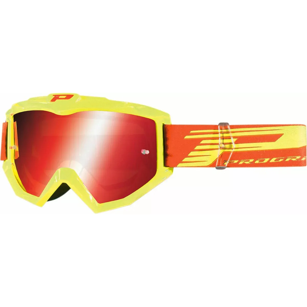3201FL Atzaki MX Goggles — One Size, Yellow