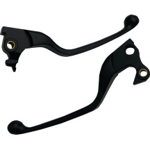 Narrow Lever Set — Brake, Clutch, Black Matte