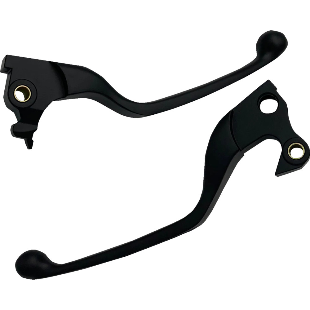 Narrow Lever Set — Brake, Clutch, Black Matte