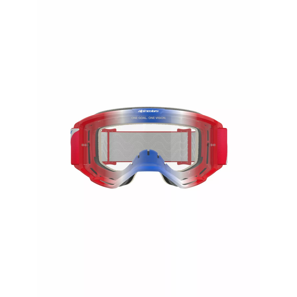 Vision 5 Corp Goggle — One Size, Red
