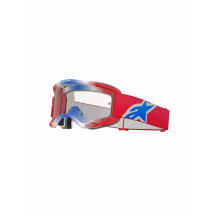 Vision 5 Corp Goggle — One Size, Red
