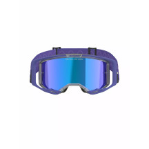 Vision 8 Corp Goggle — One Size, Purple, Mirrored Blue Lens