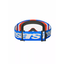Vision 8 Wordmark Goggle — One Size, Black, Blue, White, Orange