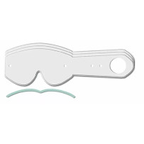 Rapid Goggle Laminated Tear Offs — 7-pack