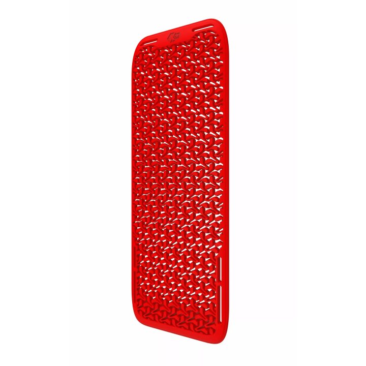 XTM® Back Protector Level 2 — 42cm × 18cm (16.5in × 7in), Red